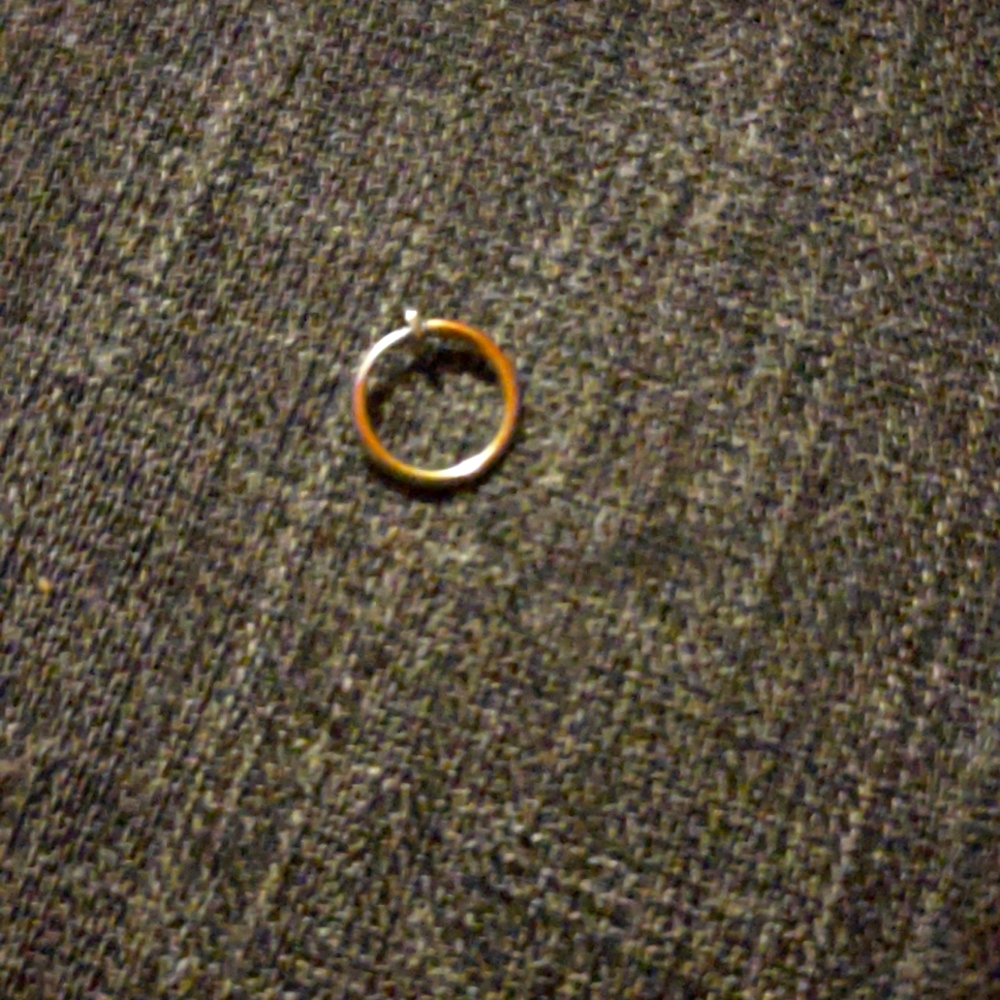 Rainbow Nose Ring clip on